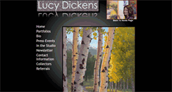 Desktop Screenshot of lucydickensfineart.com